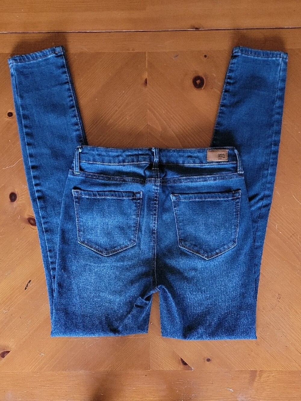 PacSun RSQ Miami High Rise Jeggings Jeans Medium Wash Size 1/W25 NWOT - Picture 2 of 3